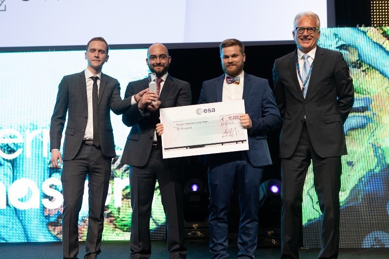 Winners Copernicus Masters ESA EO Future Challenge 2018