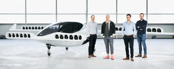 ESA BIC alumni Lilium founders present new jet